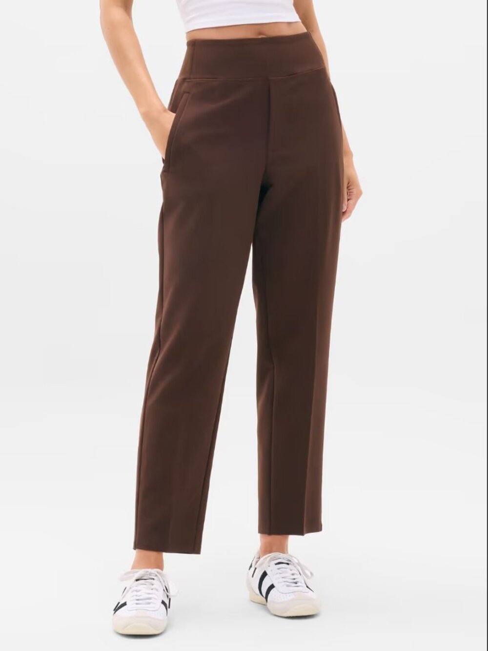 Athleta Endless High Rise Pant Woodland Brown 6P